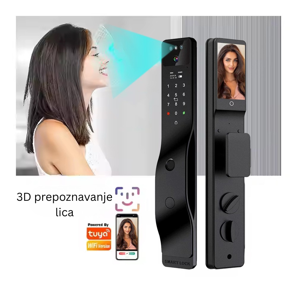Pametna brava uz prepoznavanje lica R09 - Слика 3