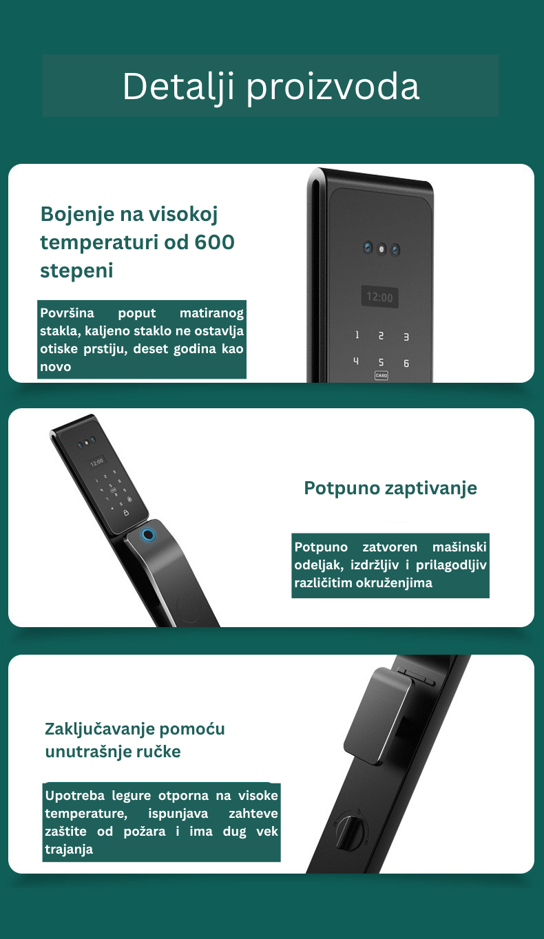 Pametna brava uz 3D prepoznavanje lica - Слика 9