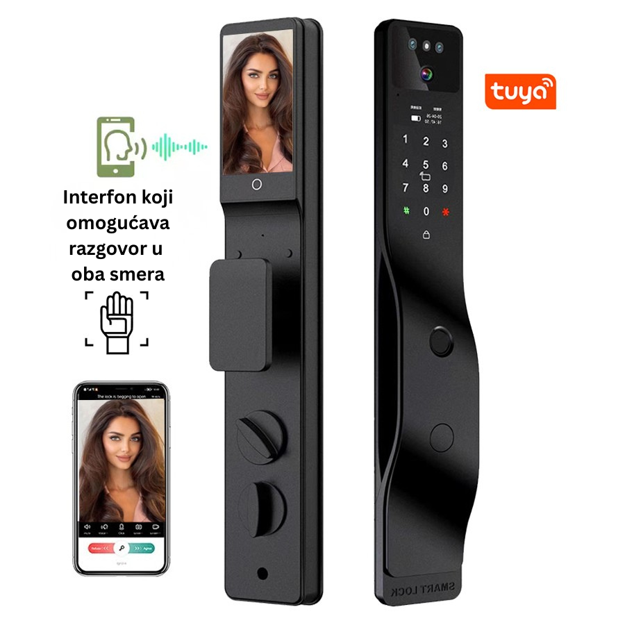 Pametna brava uz prepoznavanje lica R09 - Слика 7