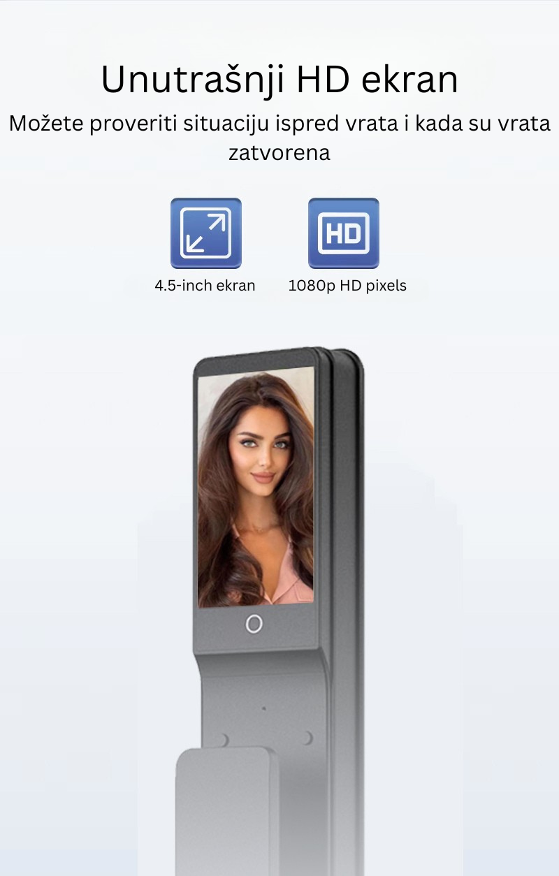 Pametna brava uz prepoznavanje lica R09 - Слика 12